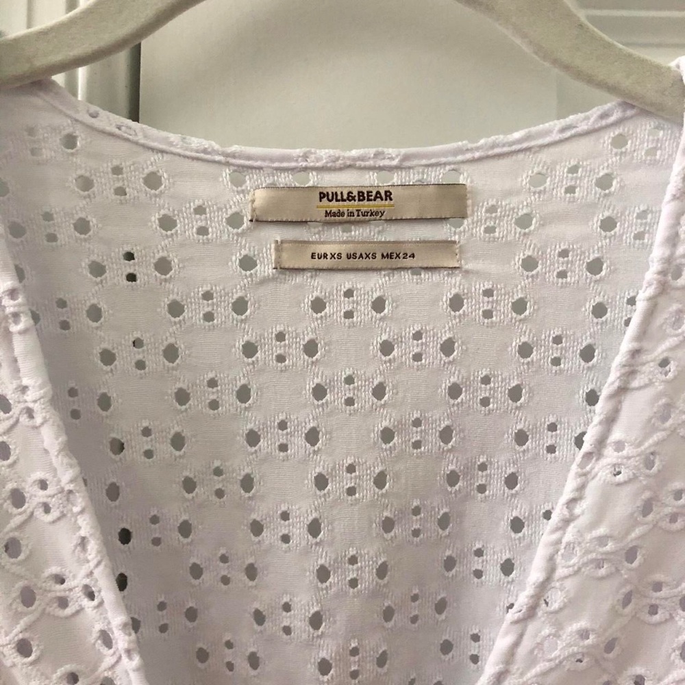 Pull & Bear Peplum Crop Top - Picture 6 of 6